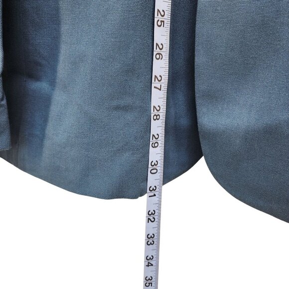 Coofandy Mens Blue Blazer Jacket Size L Button Closure - Picture 8 of 10